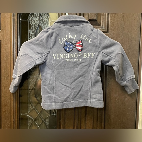 Cute girl Gray jacket by Vingino & Denim Size 2 - Picture 1 of 8